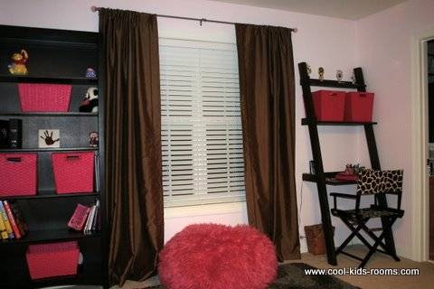 Pink And Brown Teen Girl Bedroom Decorating